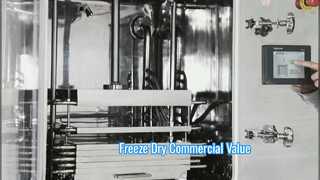 産業用凍結乾燥機 100KG 最大棚