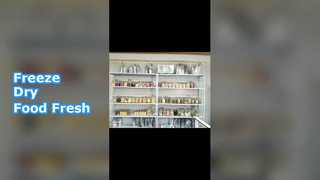 家庭用凍結乾燥機で食品を簡単に保存