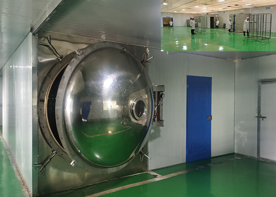 1000kg/Lot 大型真空冷凍乾燥機 PLCリモコン付き