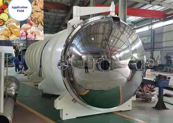 1000Kg 食品 果物 真空冷凍乾燥機 133pa の内