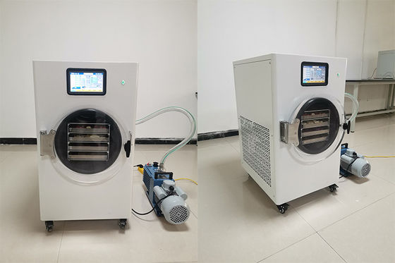 プロのLCDタッチスクリーン ミニ冷凍乾燥機 カスケードタイプ