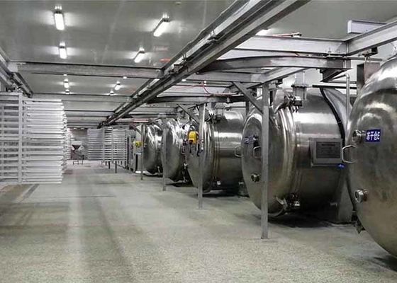 Refcom 冷蔵液冷凍乾燥機 100Kg