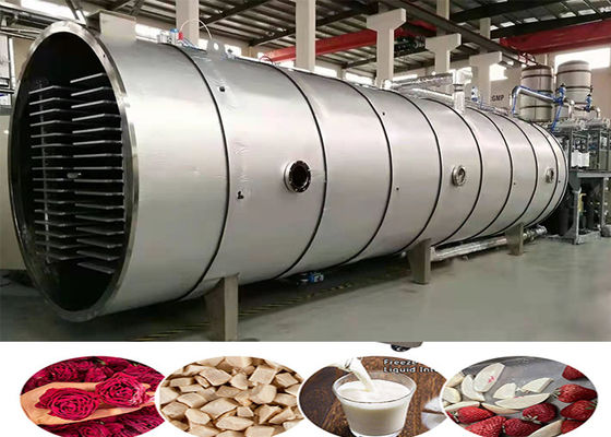 大型食品真空冷凍乾燥機 PLC制御 500 kg/パッチ