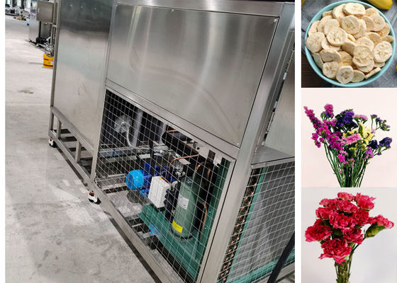 200kg/パッチ 容量 食品 真空冷凍乾燥機 機械 設備