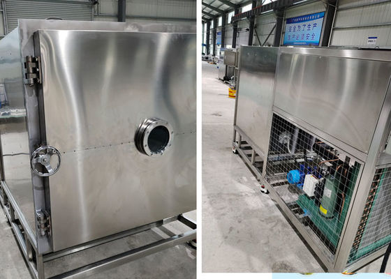 100kg バッチ ダイ スタイフresh 冷凍乾燥機 -45°C コンデンサ