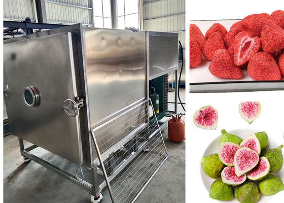 300kg/Lot 大型食品 真空冷凍乾燥機 PLC制御