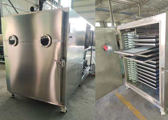 100Kg 200Kg 300Kg 食品真空冷凍乾燥機 レイボルド 冷蔵システム