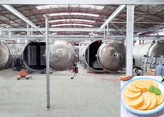 1000Kg 容量 食品用産業用自動冷凍乾燥機