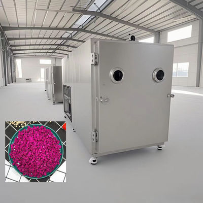 空気冷却式 食品 真空冷凍乾燥機 高効率冷蔵 100 kg/パート