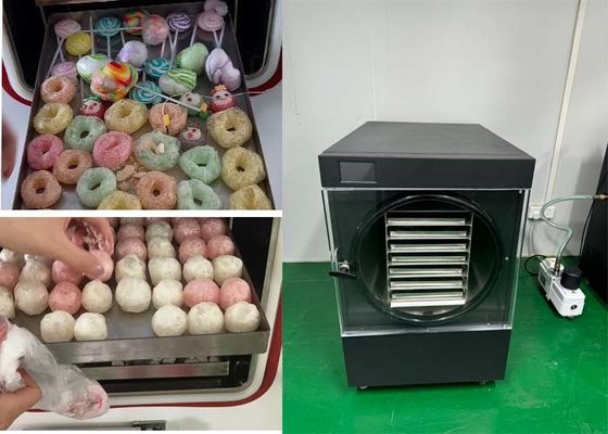 凍結乾燥菓子機 ダブル冷却システム 110V / 220V 電圧