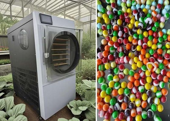 キャンディー アイスクリーム 5 トレイ ホーム フリースドライヤー マシン ステンレス モデル