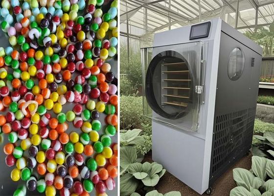 フルーツ・野菜・キャンディー・冷凍乾燥用プロフェッショナル冷凍機