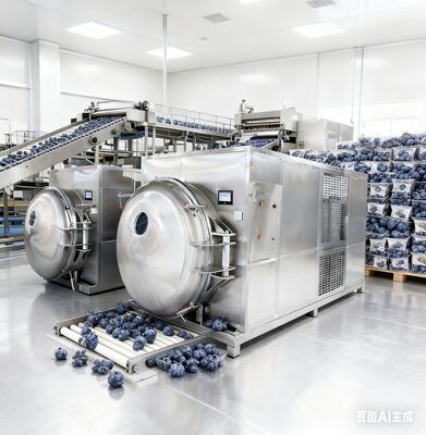 大容量200kg凍結乾燥機：プレミアム食材と輸出商品の新たな収益源を開拓