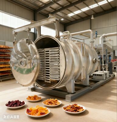 Large-Scale Freeze Dryer: 200kg Capacity for Commercial & Farm Use. Boost Profits with Premium Shelf-Stable Goods