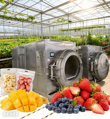 ハーブストラップ 大型:工業級冷凍乾燥機.大量生産と肉を効率的に保存する.繁栄するビジネスを構築する.