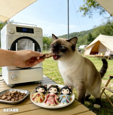 スマート＆効率的：タイマー付き自動家庭用凍結乾燥機 – 栄養素を保持し、ヘルシーなおやつ、ペットフード、キャンプ料理を作ります