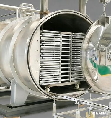 自動真空凍結乾燥機（乾燥時間20～24時間）、製薬、化学、食品生産に最適