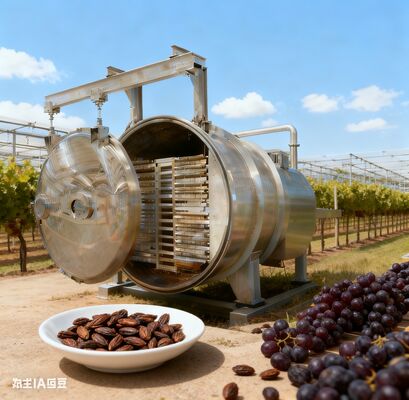 労働費を削減して生産を高めましょう! 小さな食品冷凍乾燥機 自動サイクル,高速乾燥時間,保守費の低さ 堅牢な工業設計