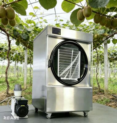 庭から食堂まで 鮮やかさを保ちます 簡単に使える小さな冷凍乾燥機で 25年まで色や味 栄養を保ちます