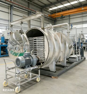 農場から市場まで、完璧を閉じ込める。当社の大型200KGフリーズドライヤーは、果物、シーフード、調理済み食品を大量に処理しながら、98%の栄養素と元の味を保持します。