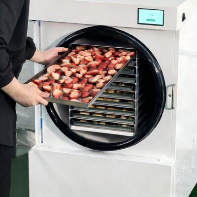 電気加熱方法を使用する中型の家庭用冷凍乾燥機は,エネルギー操作と各バッチの一貫した乾燥を保証します