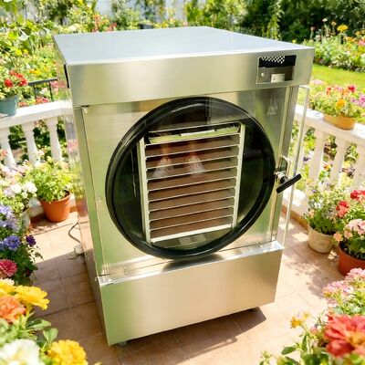 Danfossコンプレッサー搭載 SUS304ステンレス製 家庭用凍結乾燥機 220V 1PH 50/60Hz 家庭および食品保存に最適化