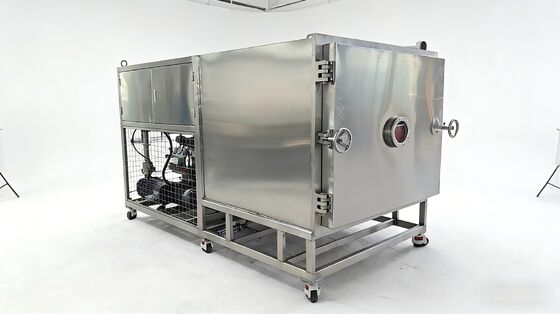 200KW 定位電力 工業用冷凍乾燥機 容量 1000kg セット 水冷却システム 大規模生産に適しています