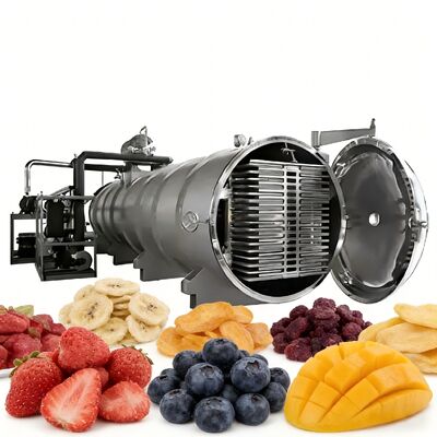 温度範囲 マイナス50°Cからプラス80°C 掃除式冷凍乾燥機 PLC制御システムを組み込み,冷凍乾燥を保証