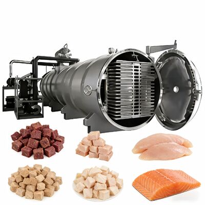 先進的な真空技術を採用した定格出力200KWの真空凍結乾燥機は、バッチごとに凍結乾燥製品を確実に製造します