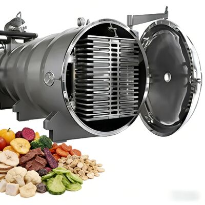 電源 220V380V3PH 工業用冷凍乾燥機 ビッツァーまたはレイボルド冷却装置と乾燥を保証する電気加熱システム