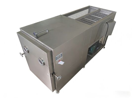 食品真空凍結乾燥機（チャンバーサイズ1350 1400 1200mm）、バオシまたはビッツァー真空ポンプ、電気加熱方式を採用、食品乾燥用に設計
