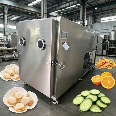 PLC制御食品真空冷凍乾燥機 電気加熱方法 食品の乾燥結果と省エネを一貫して提供