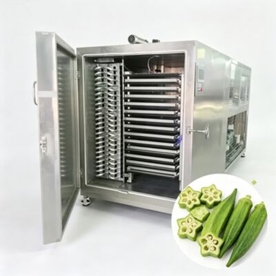 304ステンレス鋼産業用冷凍乾燥機 定価電源200KWと冷凍乾燥性能を保証する電気暖房システム