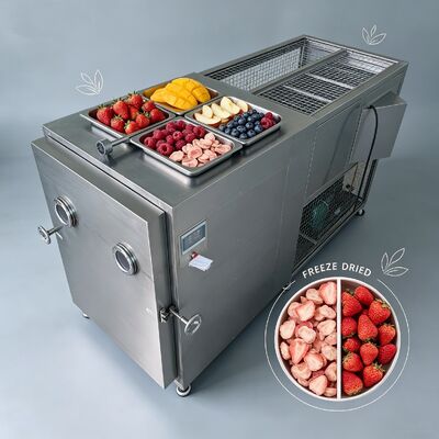 PLC制御システム真空凍結乾燥機 220V380V3相 食品・化学製品の凍結乾燥に最適