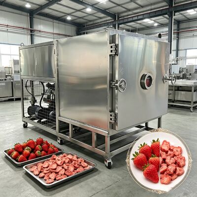 1600Kg Vegetable freeze dryer EXW trade terms suitable for industrial vegetable dehydration and preservation applications
