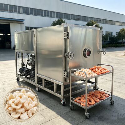 総サイズ 3800 1700 2000 mm 野菜冷凍乾燥機 空気冷却システムと13層または食品保存のために設計されたカスタマイズ