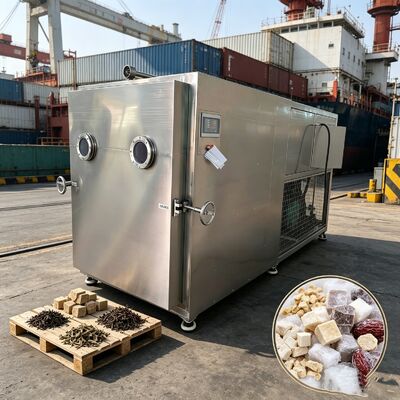 自動操作モード 野菜の冷凍乾燥機 304ステンレス鋼のトレイと野菜の乾燥のためのPLC制御システム