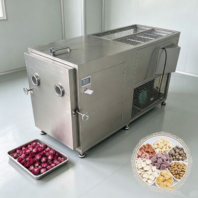 バキューム制限 ≤13Pa EXW 貿易条件で設計された野菜冷凍乾燥機で,一貫した冷凍乾燥性能を提供します.