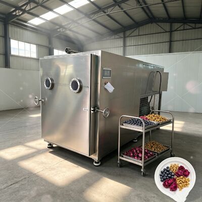 総サイズ 3800 1700 2000 mm 野菜の冷凍乾燥機