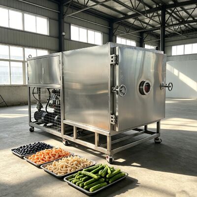 EXW 自動操作 野菜の冷凍乾燥機 野菜の新鮮性を維持し,冷凍乾燥過程中に理想的