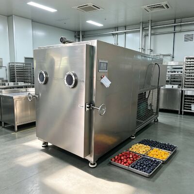 18〜22時間 批量冷凍乾燥時間 240V 380V 3PH 電源を備えた野菜冷凍乾燥機
