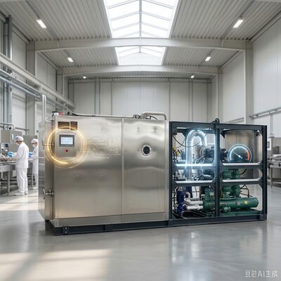 産業用真空冷凍乾燥機 溶媒 液圧用瓶封印機